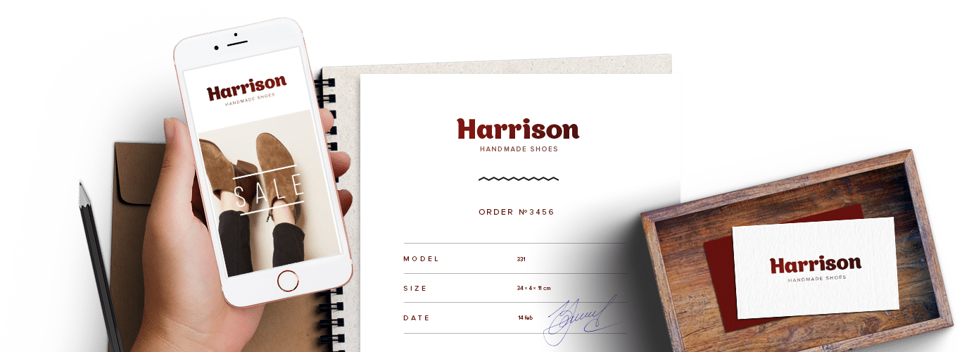 Logo create in online logo maker