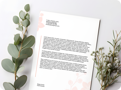 Plantillas de membretes Creador de — personal letterhead maker fad5efcccaaeac6dba6afcdfbaf1dd