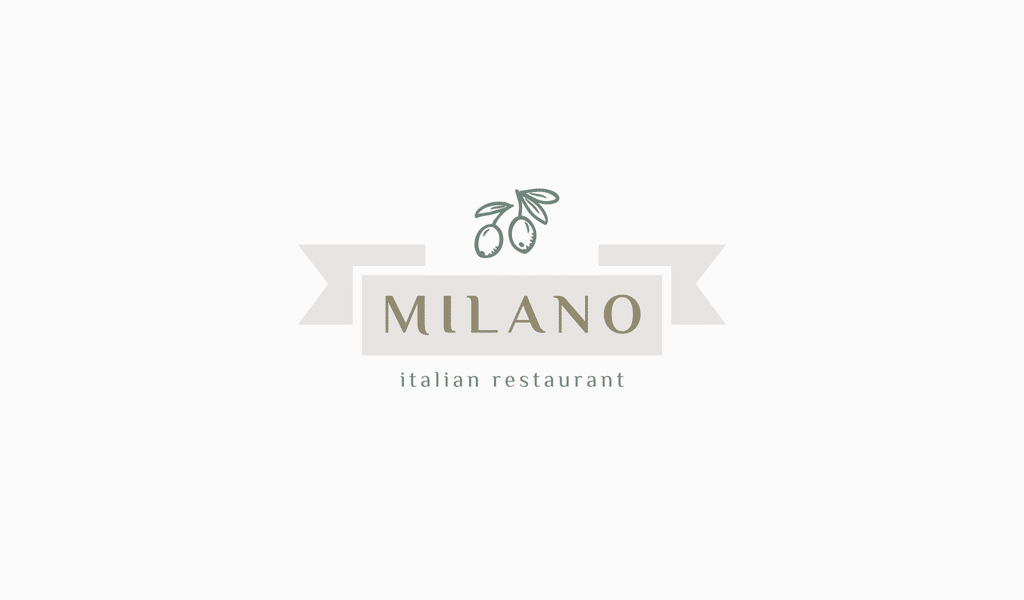 Logo für ein Restaurant