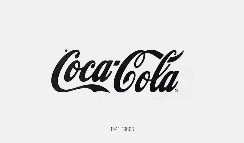 Coca-Cola logo, 1941