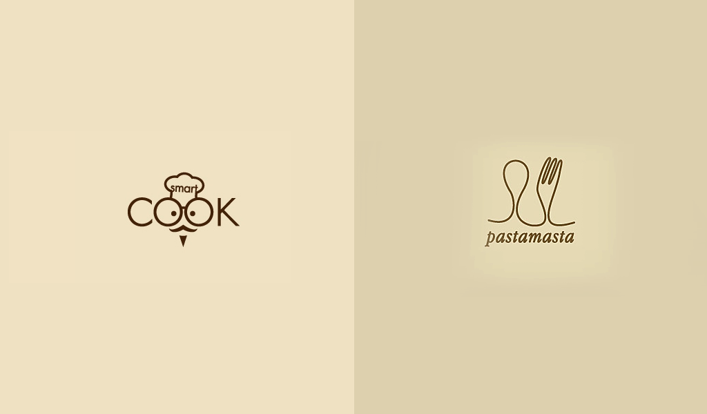 kreative Restaurantlogos kreative Restaurantlogos