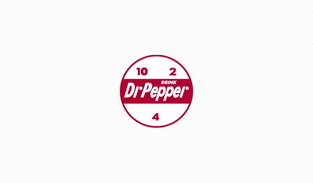 Dr. Pepper altes Logo Dr. Pepper altes Logo