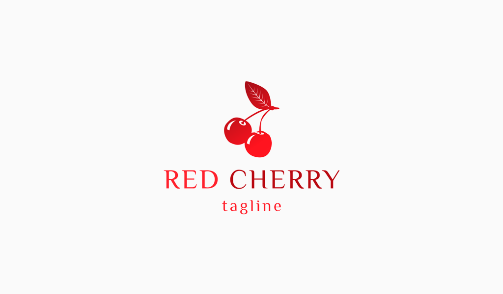 Rote Kirsche-Logo