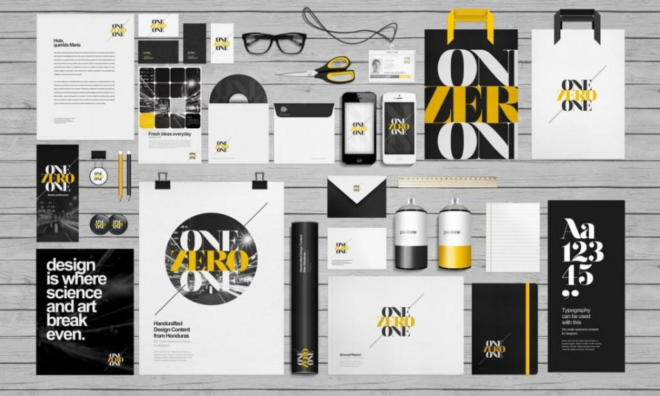 Corporate identity example