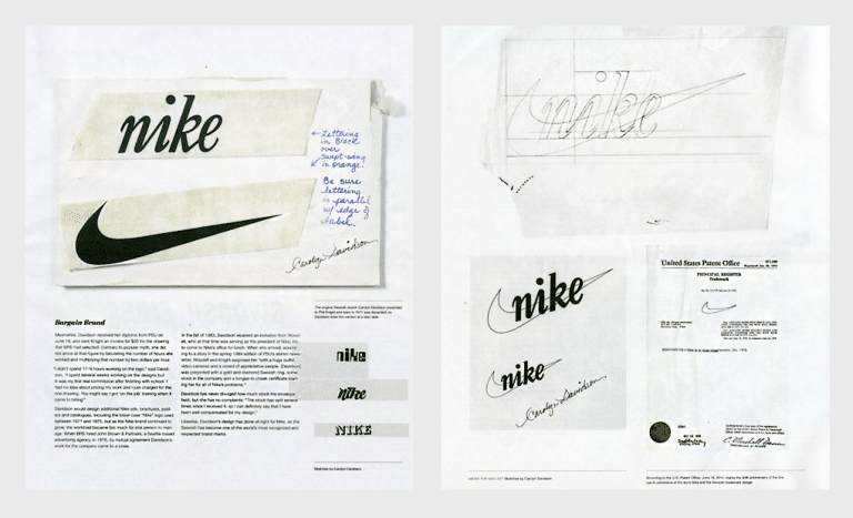 nike first logo