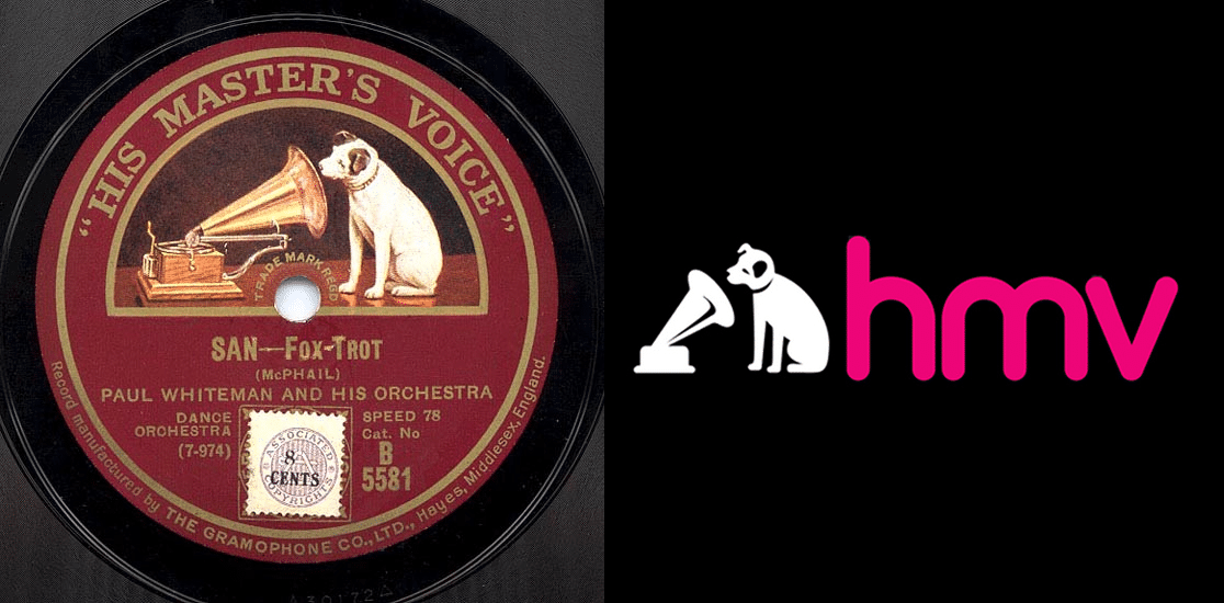 First logo in the world: HMV