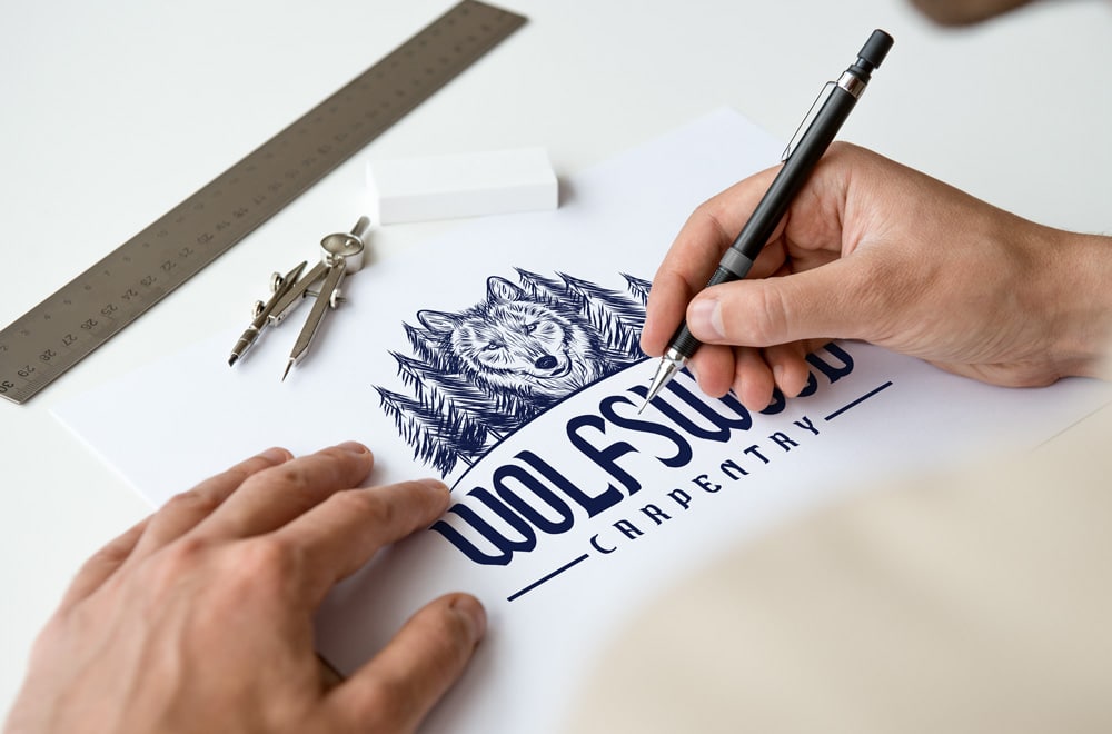 Logo drawing