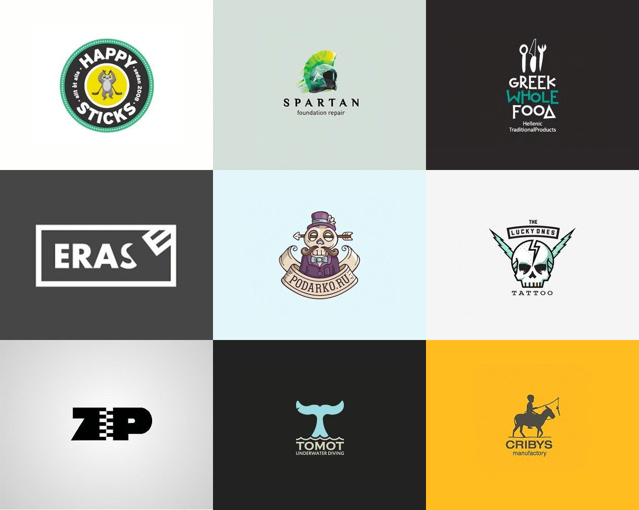 Logo Inspiration: Famous & Unique Design Examples