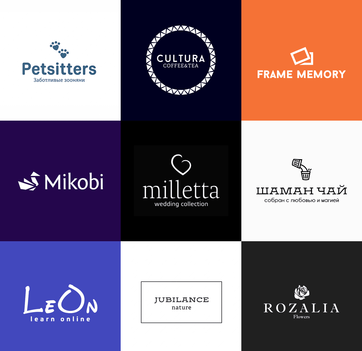 modern logos