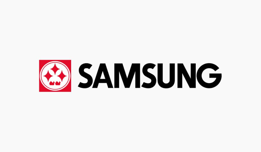 samsung logo history