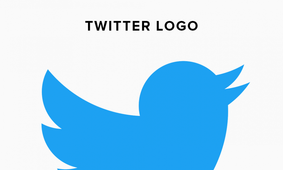 Twitter logo history illustration