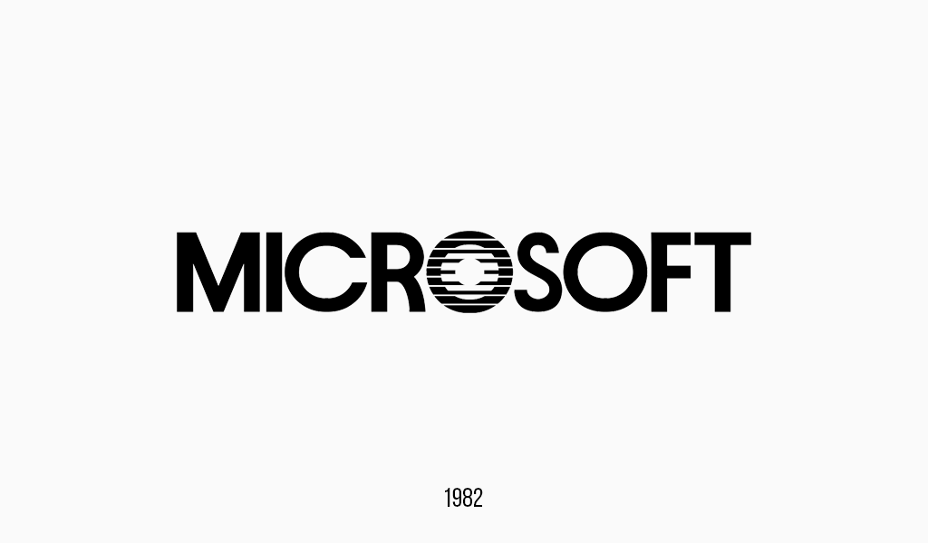 Microsoft logo, 1982