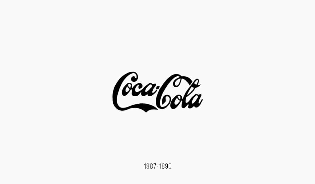 Coca-cola logo, 1887