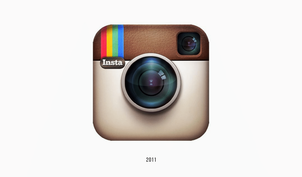 Instagram old logo, 2011