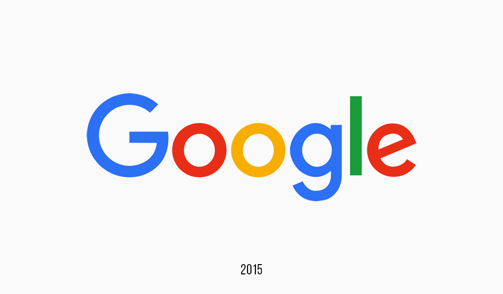 Google logo, 2015