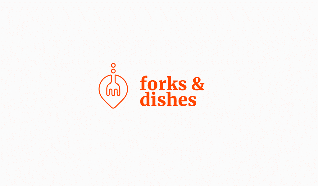 Logo for a cafe and restaurant