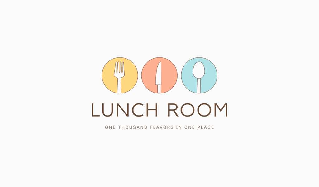 Logo for a cafe and restaurant