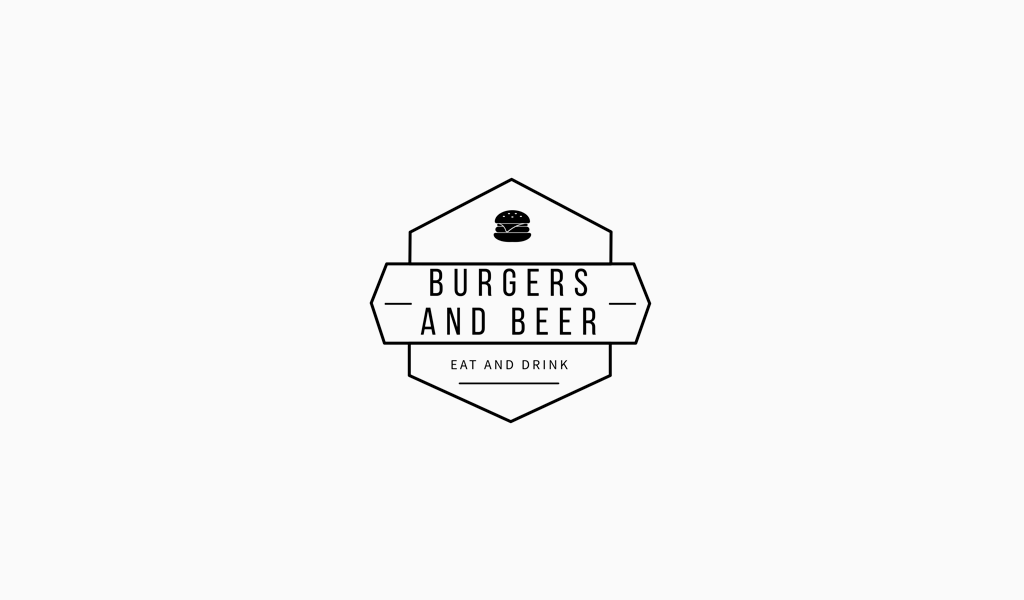 Logo for a cafe and restaurant