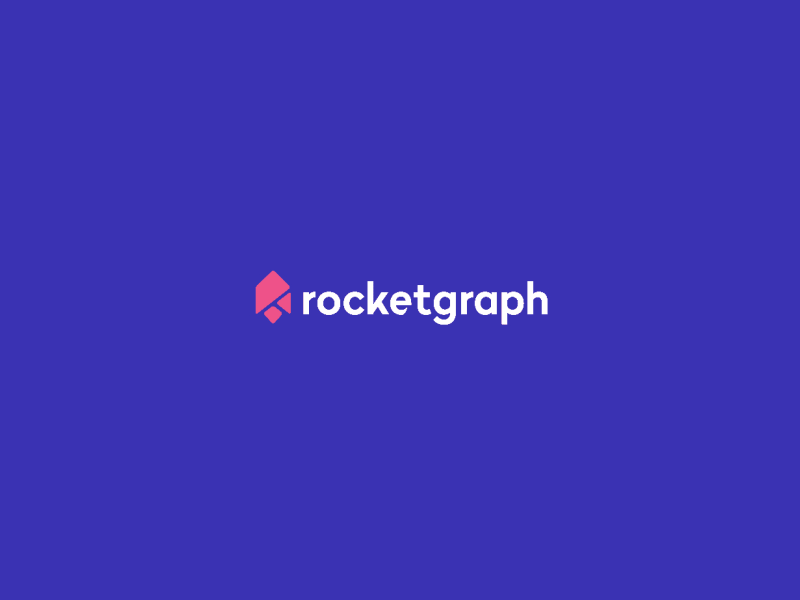 Rocketgraph logo animation