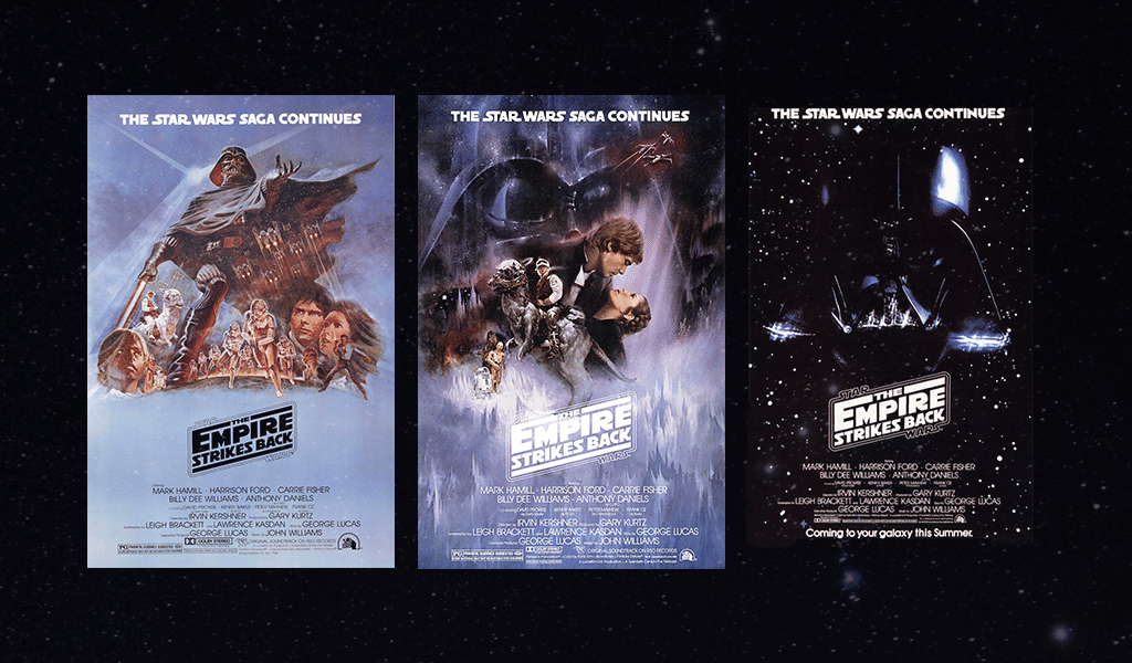 Star Wars logo - the empire strikes back posters