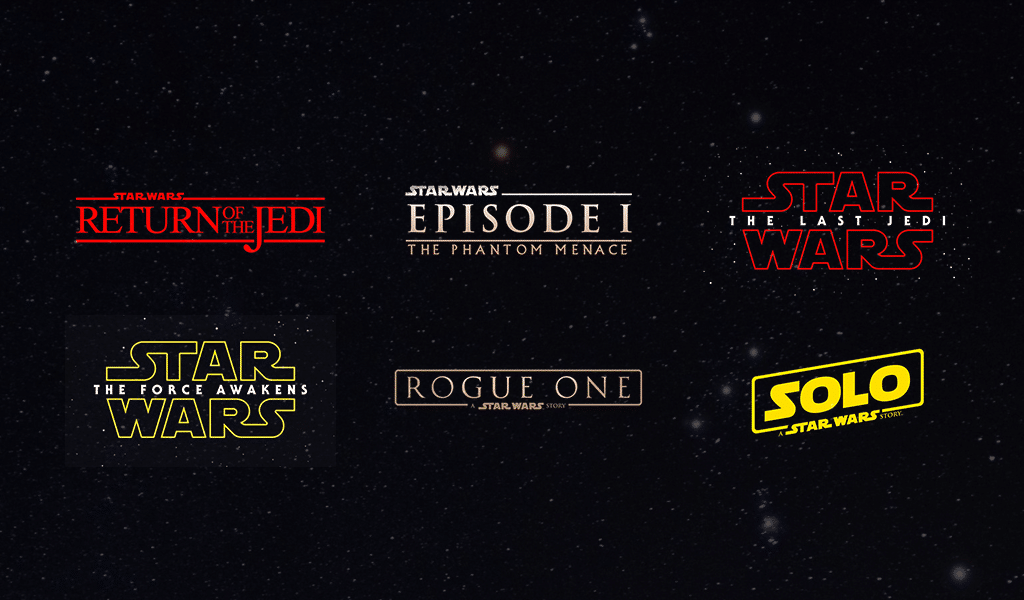Star Wars logos