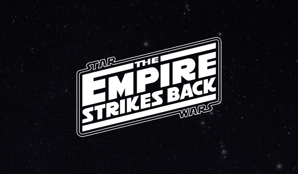 Star Wars logo - the empire strikes back