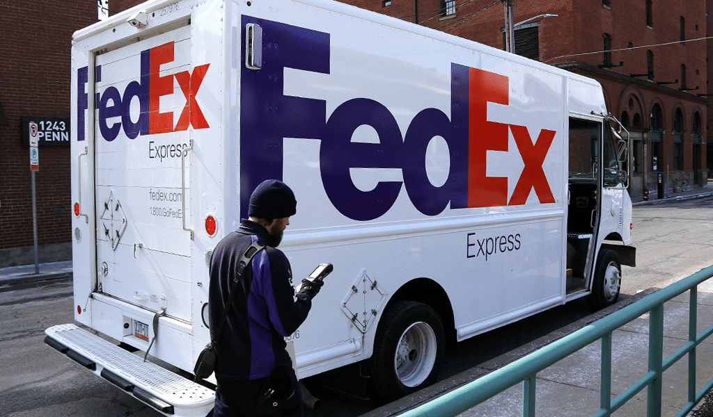 Fedex express car