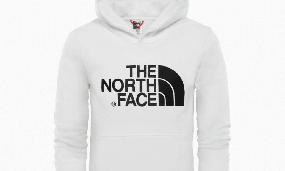 The North Face logo hoodie