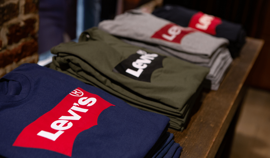 Levi's T-shirts with logo