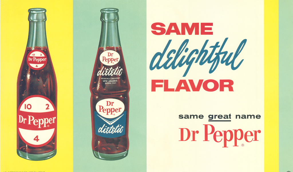 Dr. Pepper first bottle