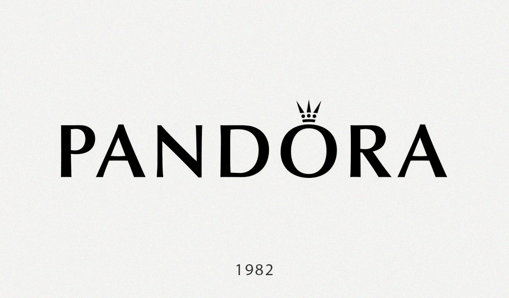 Pandora logo history
