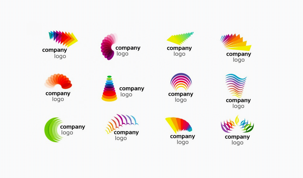 Rainbow logos