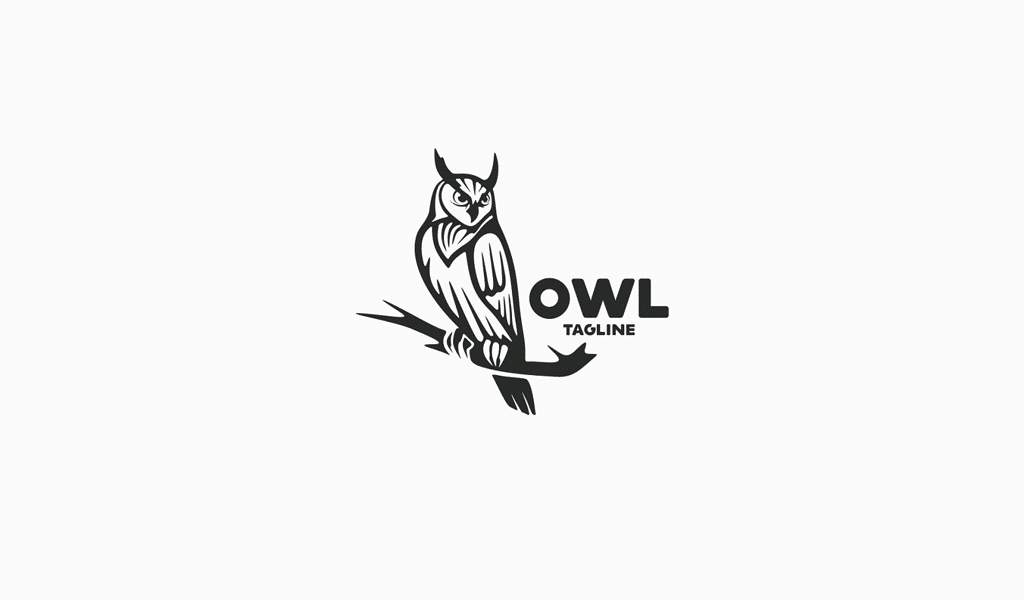 ArtStation - Owl Brand Mascot Logo