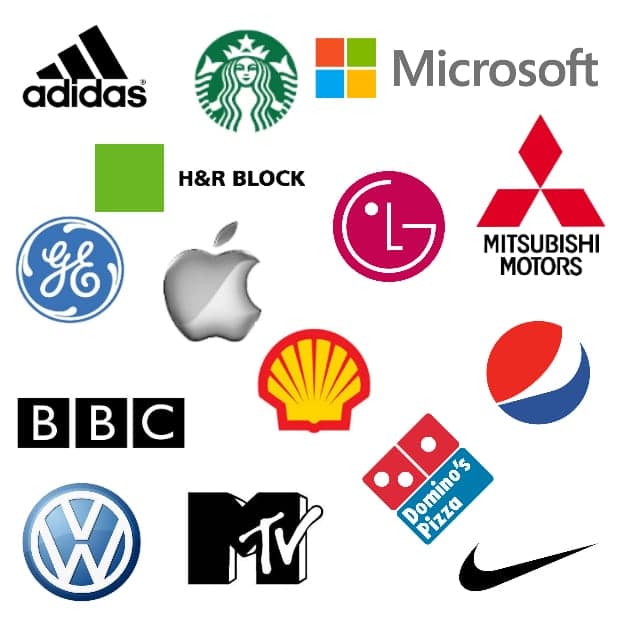popular logo colors