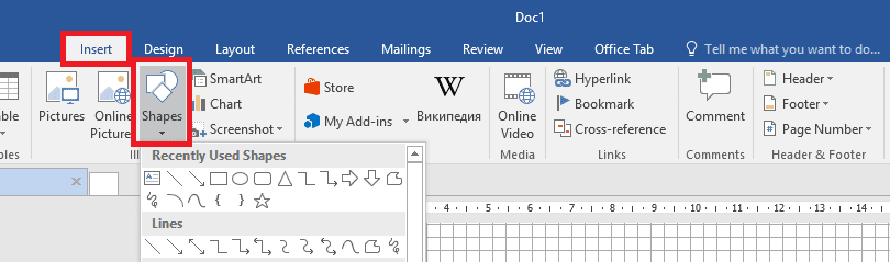 how to use microsoft office to make a logo