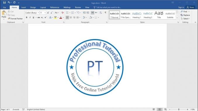 How To Make A Logo In Microsoft Word