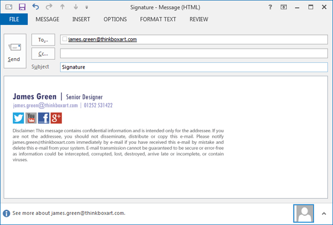 How to Add Signature in Email