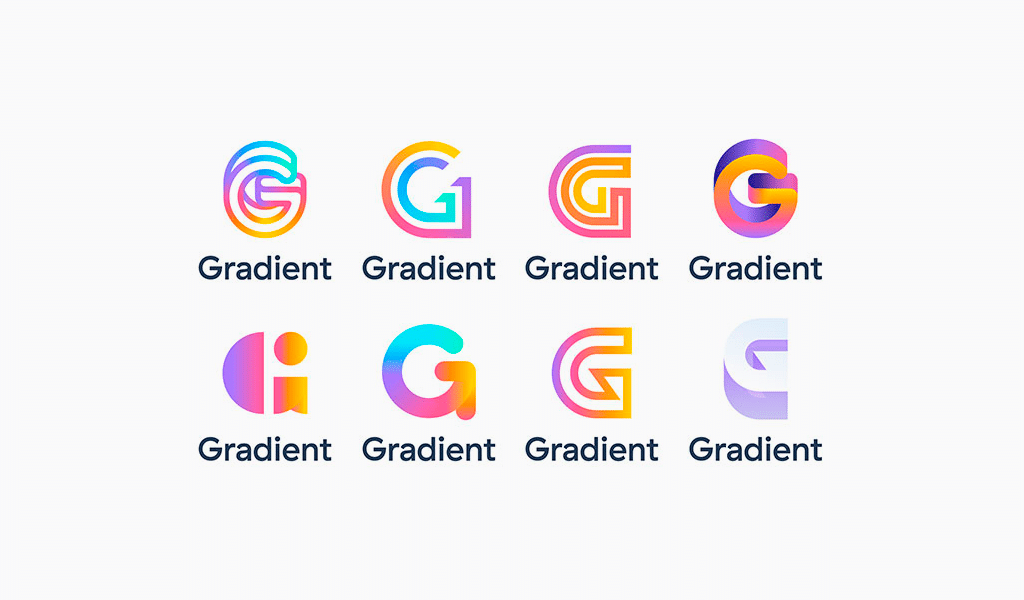 gradient logos