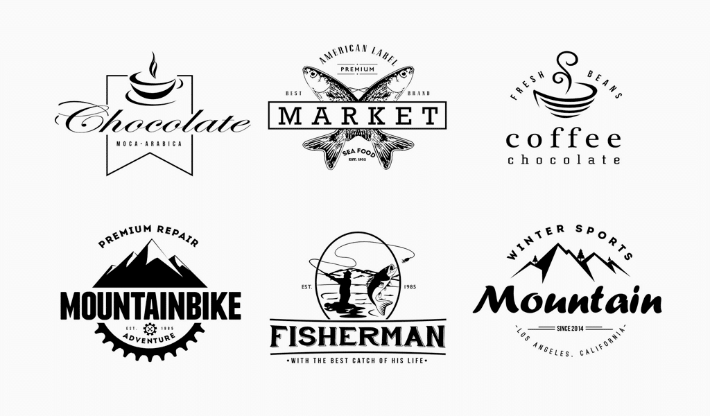 Vintage logos