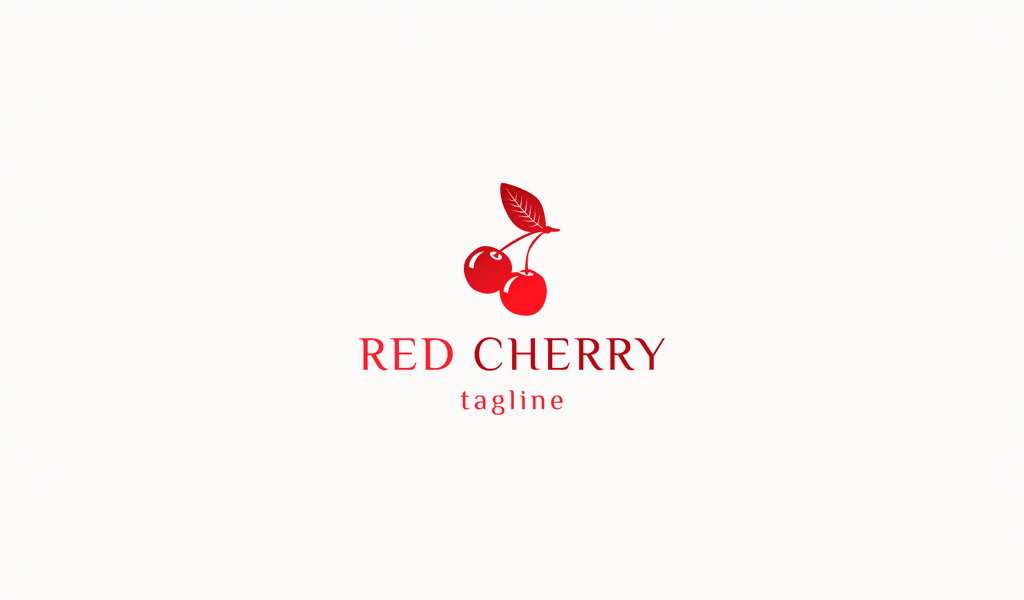 online shop logo cherry
