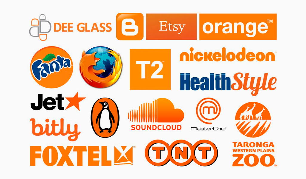 Orange logos