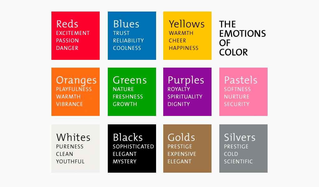 The psychology of colors