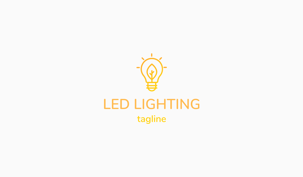 Light Bulb Led Logo