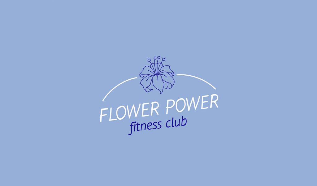 Blue Flower Logo