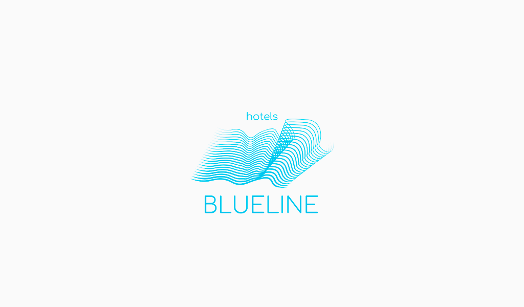 Blue Spiral Wave Logo