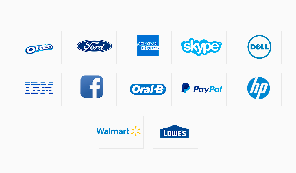 American Express, Dell, Facebook, Ford