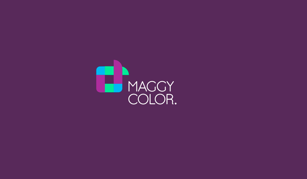 Colored Abstract Square Logo