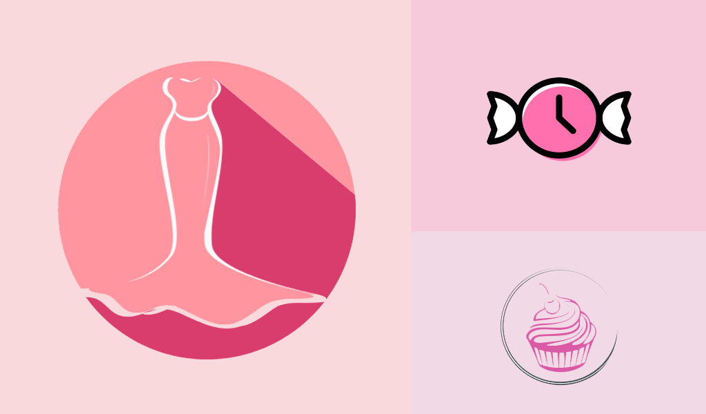 pink icons