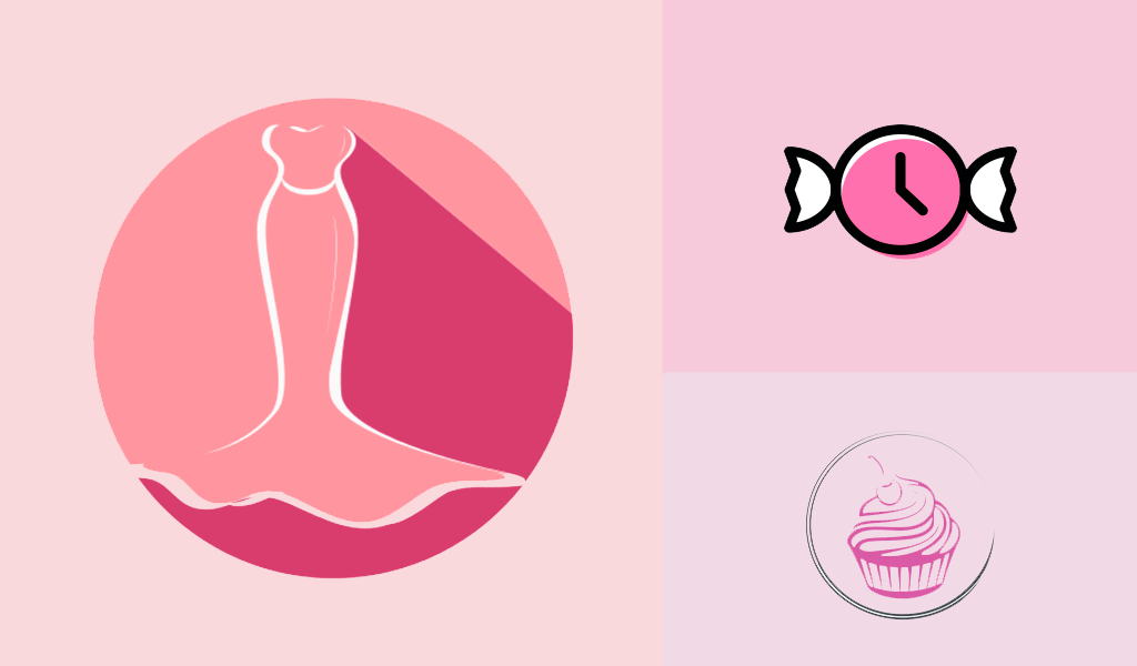 All Pink Brand Identity For Lui Store