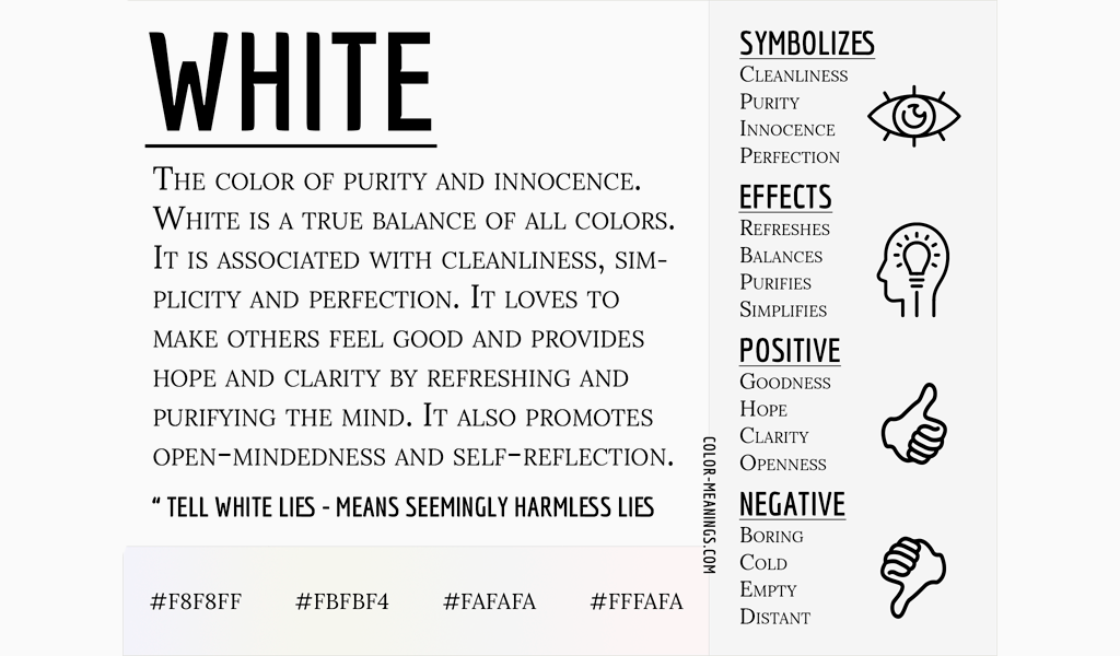 white color psychology
